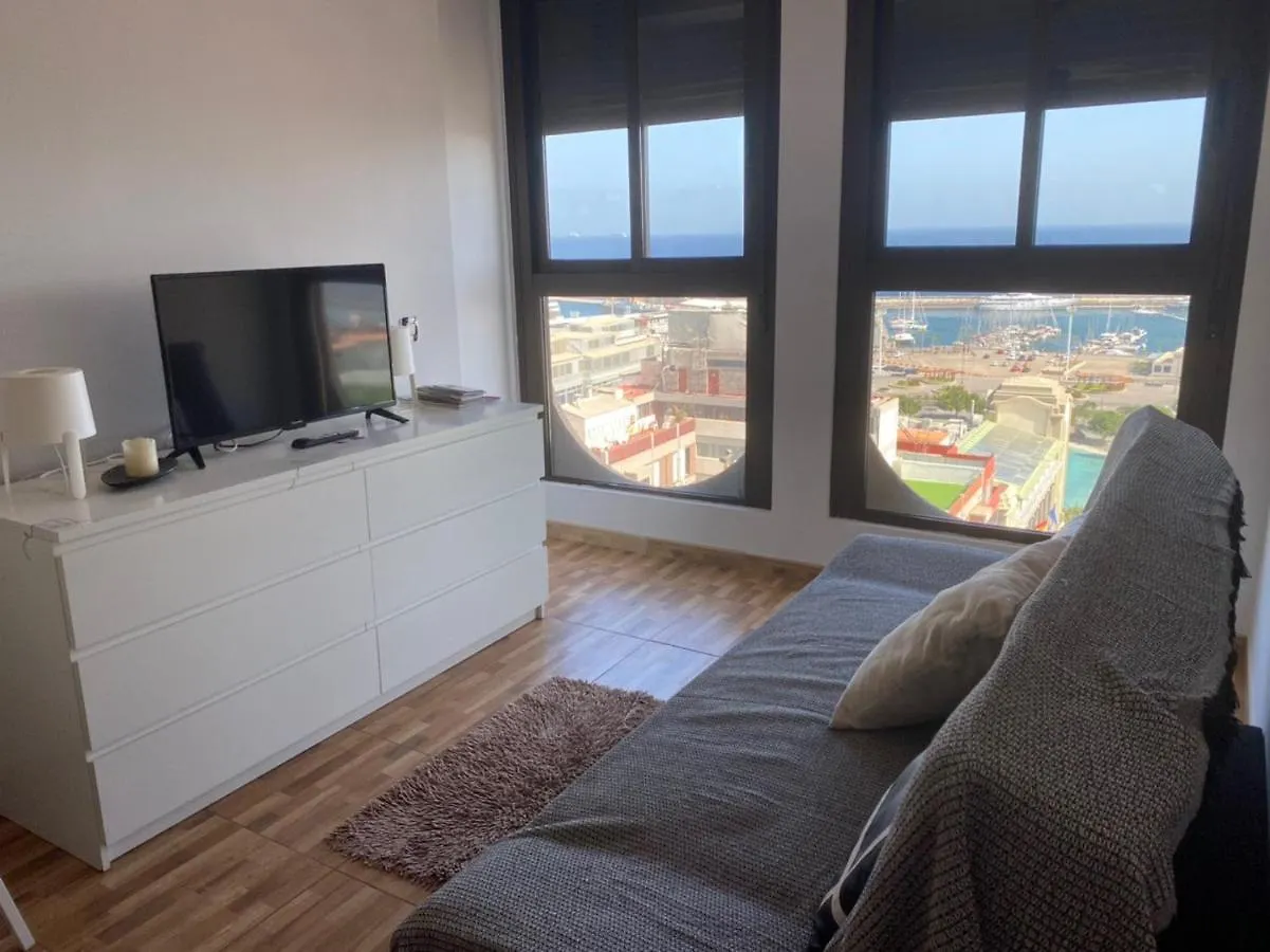Apartamento Vacacional conceptual vistas mar y centro Santa Cruz de Tenerife España