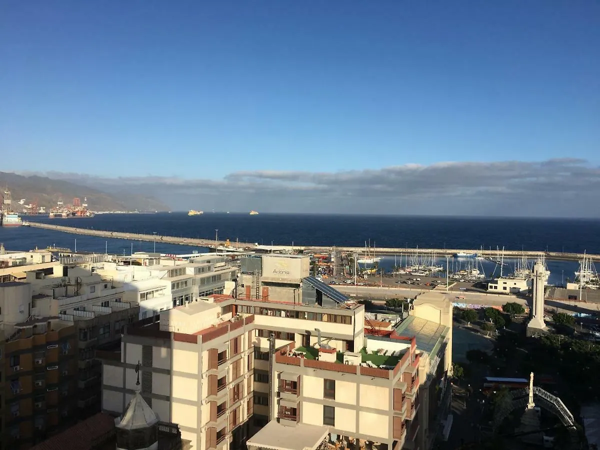 Apartamento Vacacional conceptual vistas mar y centro Santa Cruz de Tenerife