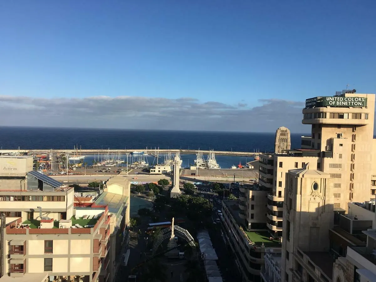Apartamento Vacacional conceptual vistas mar y centro Santa Cruz de Tenerife