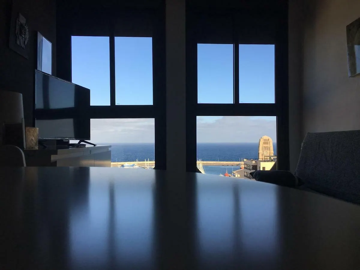 Apartamento Vacacional conceptual vistas mar y centro Santa Cruz de Tenerife