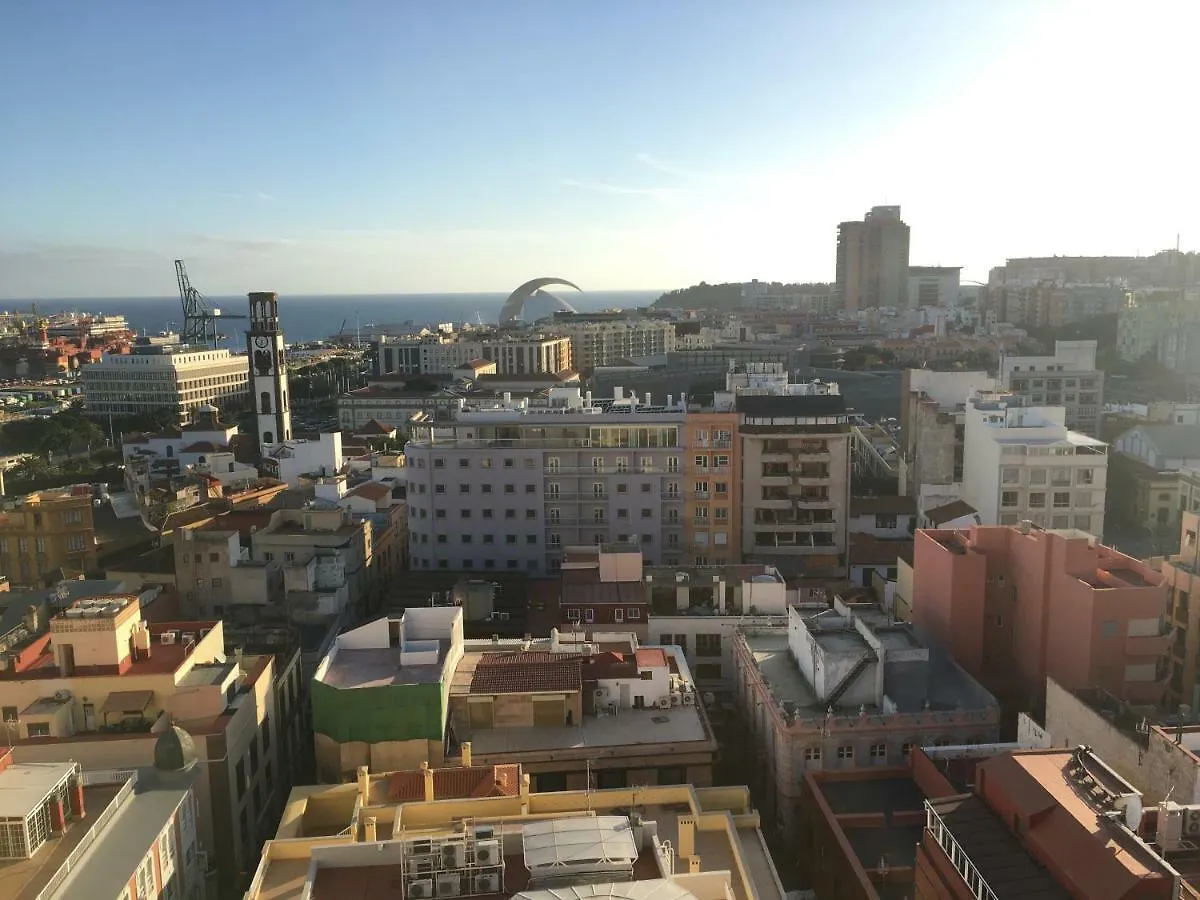 Apartamento Vacacional conceptual vistas mar y centro Santa Cruz de Tenerife España