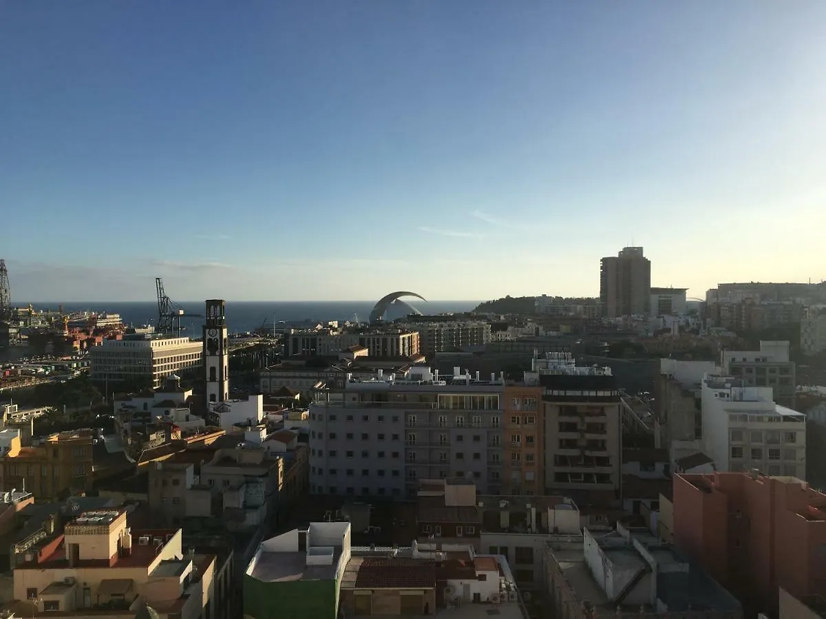 Apartamento Vacacional conceptual vistas mar y centro Santa Cruz de Tenerife